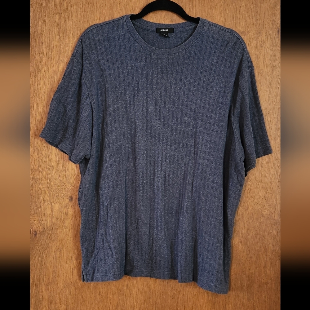 Alfani mens shirt, size XXLARGE, color blue